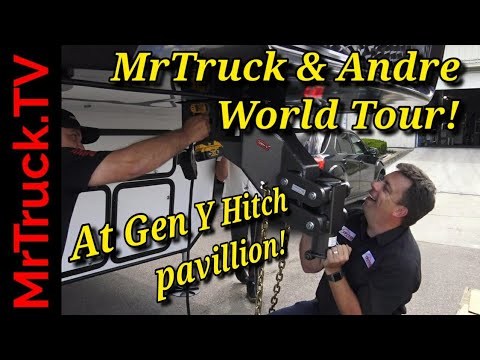 Finally MrTruck gets to tour the Geny Hitch Factory with Andre and TFLtruck. Aluminum ramps too