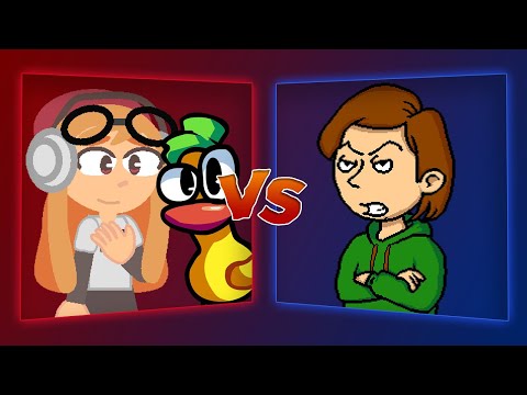 MUGEN Battle - Meggy/Pato vs Boris Anderson