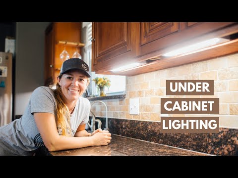 Install Under Cabinet Lighting | One Day Kitchen Improvement