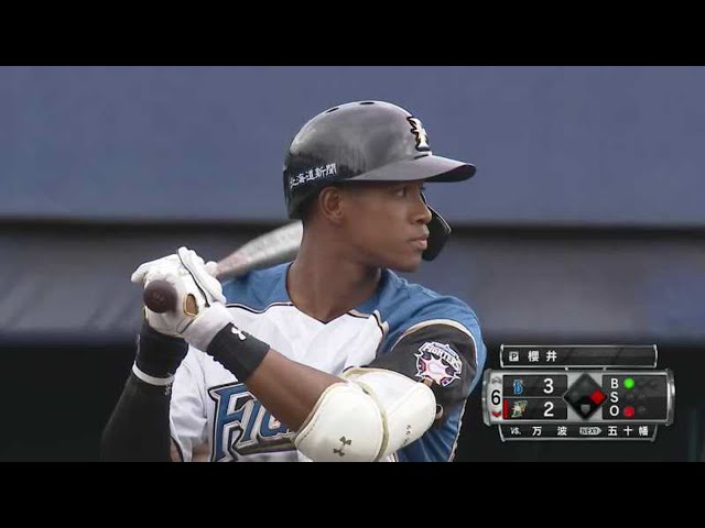 【ファーム】ファイターズ・万波 左中間へ逆転の2ランホームラン!! 2021/4/4 F-DB(ファーム)