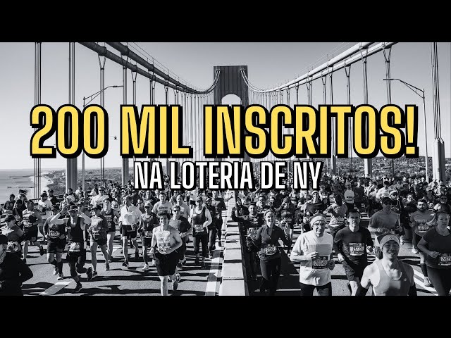 IMPRESSIONANTE: 200 mil inscritos na loteria da Maratona de Nova York