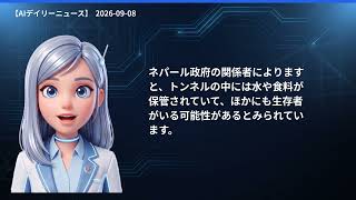 【AIデイリーニュース】9/8(火) 伊豆諸島に特別警報／景気拡大 戦後最長か