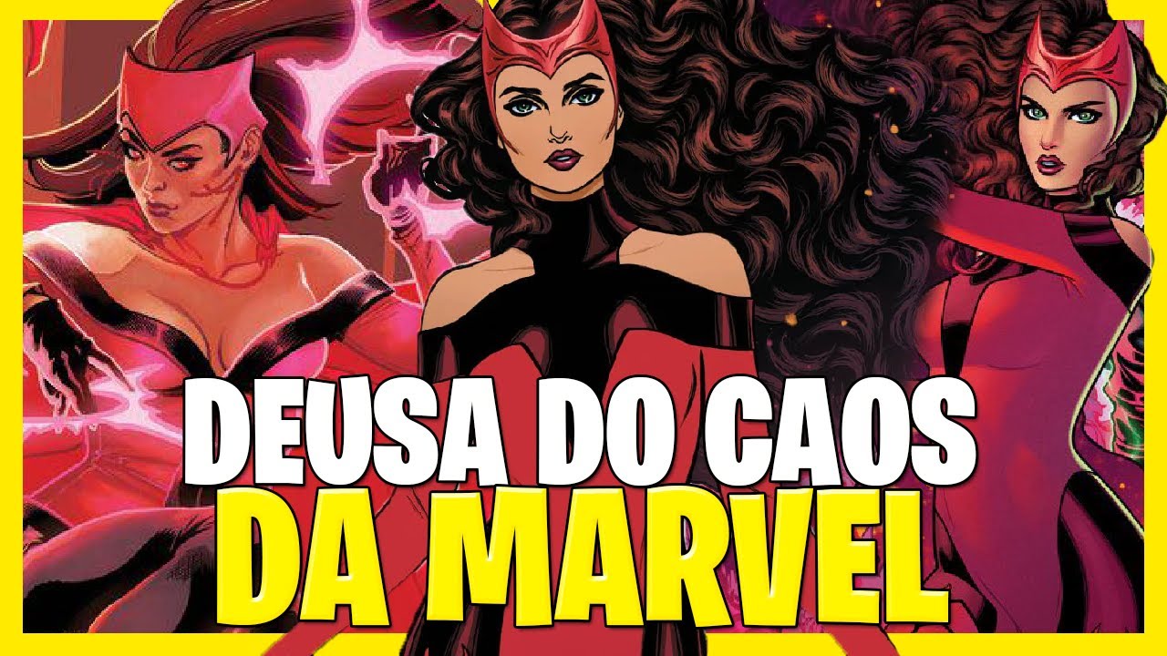 ENTENDA O QUÃO PODEROSA É A FEITICEIRA ESCARLATE - A DEUSA DO CAOS DO UNIVERSO MARVEL