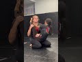 Women Spar During Jiu Jitsu Training