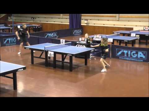 Three better rallies from the 2nd set of Linda Pihelgas - Caspar Goldman (STARXMAS 12-13.12.2015)