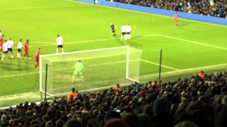 Fulham v Liverpool 2014 Rare Fans Footage Gerrard Penalty to Win Thriller 3-2