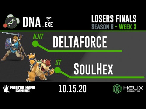 DNA.EXE S8:W3 - NJIT | DELTAFORCE (Link) Vs. ST | SoulHex (Bowser) - Losers Finals