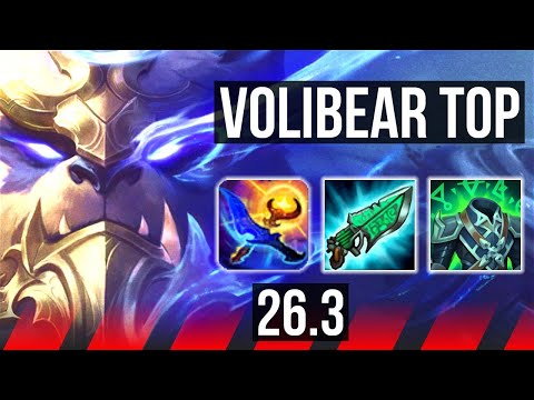 VOLIBEAR vs MALPHITE (TOP) | Good KDA: 13/1/3, 53K damage | EUNE Master | 26.3