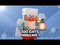 I Survived 100 Days In Antarctica In Hardcore Minecraft