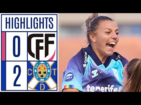 MADRID CFF 0 - 2 COSTA ADEJE TENERIFE | RESUMEN LIGA F MOEVE