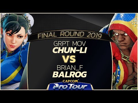 GRPT MOV (Chun-Li) vs Brian_F (Balrog) -  Final Round 2019 - Top 48 - CPT 2019