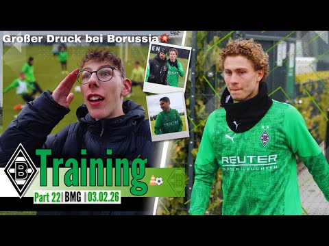 Gladbach training vlog 🔥 Crisis, stormy weather & new hope? 🤔⚽️