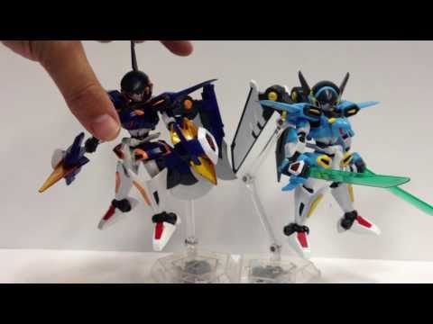 Danball Senki Little Battlers LBX Z-Mode IKAROS ZERO & IKAROS FORCE