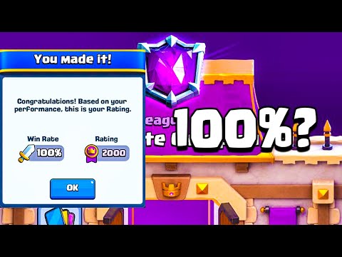 100% Win Rate to Ultimate Champion😱