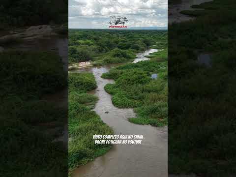 Cheia do Rio Piranhas entrando no Rio Grande do Norte por Jardim de Piranhas
