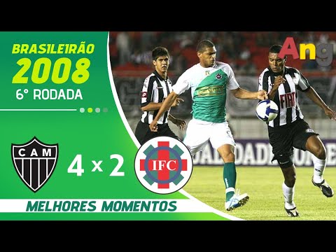 ATLÉTICO-MG 4 X 2 IPATINGA | MELHORES MOMENTOS DO BRASILEIRÃO SÉRIE A 2008 6° RODADA | #fyp