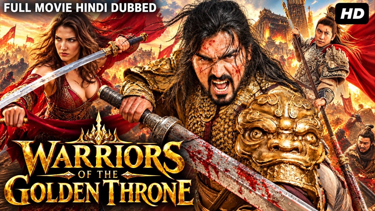 WARRIORS OF THE GOLDEN THRONE - Hollywood Hindi Dubbed Full Movie | Gary, Cindy | Hindi Action Movie