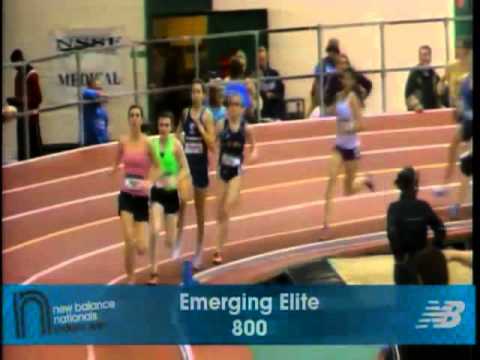 Girls 800m EE Heat 2 - New Balance Indoor Nationals 2011