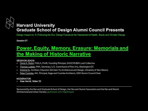 Design Impact Vol. 5: Power, Equity, Memory, Erasure: Memorials and the Making of Historic Narrative