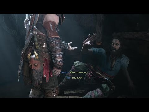 Tyr thinks Mimir is dead 😰 God of War Ragnarok