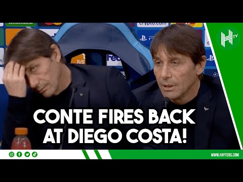 STUPID PEOPLE! Antonio Conte FIRES BACK at Diego Costa over comments