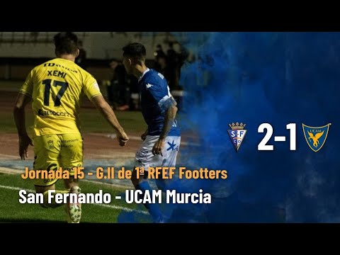 📺 Resumen: San Fernando - UCAM Murcia (2-1) (2021/22)