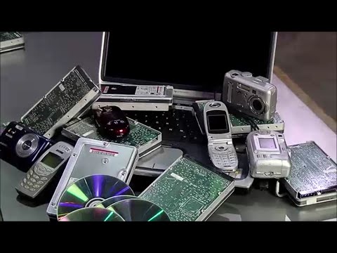 Watch the Allegheny Hard Drive/E-Scrap Shredder in action!