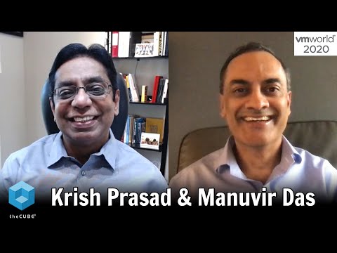 Krish Prasad, VMware and Manuvir Das, NVIDIA | VMworld 2020