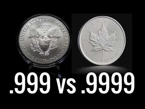 .999 vs .9999 Fine Pure Silver EXPLAINED... Which Coin is Better?