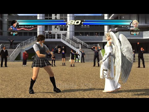 68_5 Lili y Alisa ( Uchiha x24 ) VS Angel y Lili (Nicol_kity) - Tekken Tag 2 Online PS3