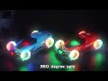 360° besisukantis kaskadininkų automobilis Flying car,mėlynas