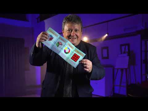 Rubik's Cube 3D Advertising by Henry Evans and Martin Braessas Magic Trick