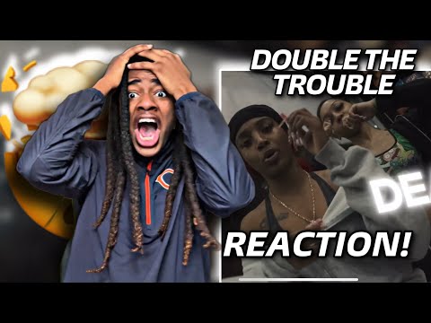 THIS TOO CRAZY! Kenzo B x Miyaa V - Double the Trouble (Official Music Video) REACTION