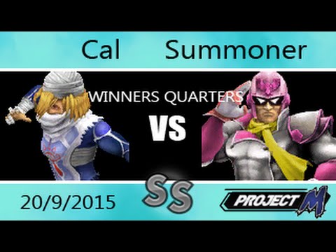 SGT 20/09 - Cal (Sheik) Vs. Summoner (C. Falcon) Project M Winners Quarters