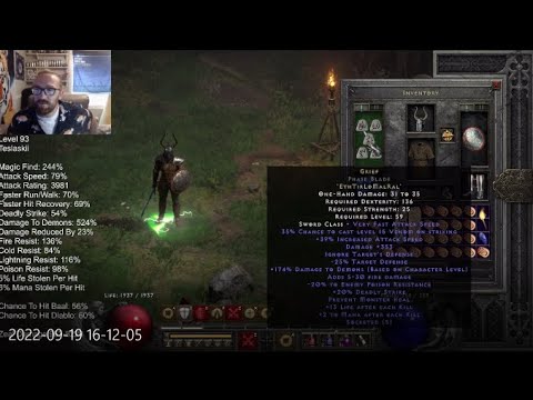 Diablo 2 Resurrected Dual Dream Paladin!