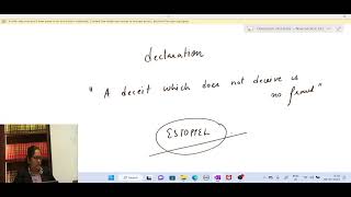 JUDICIARY (LAW OF CONTRACT ) - Notes on Mohiri Bibi Case, Restitution, Ratification by Minor, Beneficial Contracts, Section 68 etc. ( 09.02.2023)