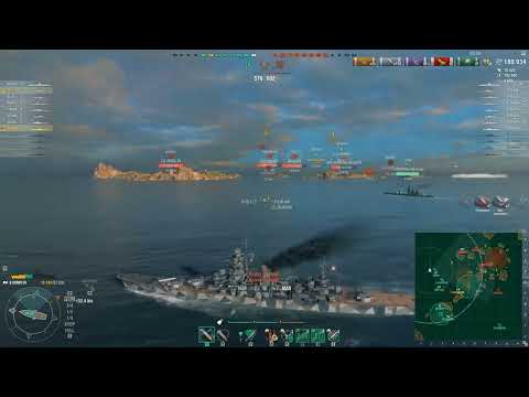 Henry IV - Tier X - 309k DMG - World Of Warships