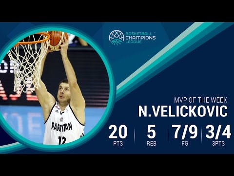 Novica Velickovic (20 Pts / 5 Reb) captures MVP of the Week 9 honor!
