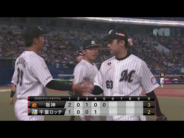【5回表】マリーンズ・種市 鋭いフォークで空振り三振を奪う!! 2019/6/6 M-T