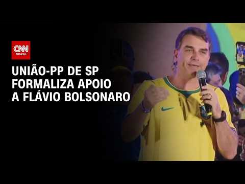 Eleições 2026: União Brasil de SP formaliza apoio a Flávio Bolsonaro | CNN 360°