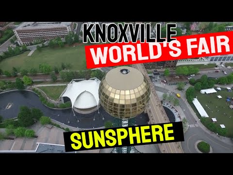 Step Back in Time: Exploring the Iconic Sunsphere Tower at the Knoxville World's Fair with Spa Guy