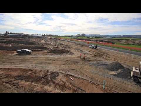 Victoria Road Interchange timelapse - July 2014