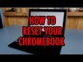 How To Factory Reset Any Chromebook Wipe Personal Data Clear All Info