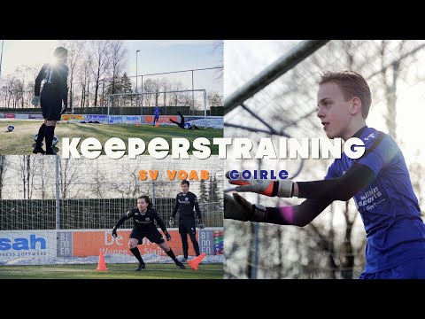 KEEPERSOEFENINGEN met BRABANTSE Keeperstalenten van SV VOAB