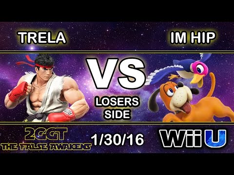 2GGT: The False Awakens - SU | Trela (Ryu) Vs. ZG | ImHip (Duck Hunt) Losers Side - Smash Wii U
