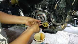How to change the clutch plates of pulsar 200 NS RS AS