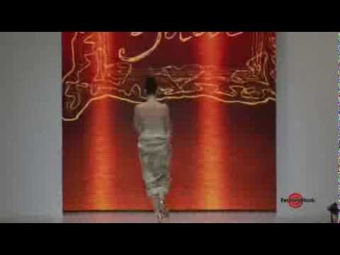 Zolota - Moscow Fashion Week 2010 Volvo Russian Runway Show Scarfs accessories dancers