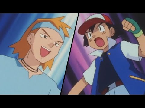Ash vs. Morty! | Pokémon: Johto League Champions | Official Clip