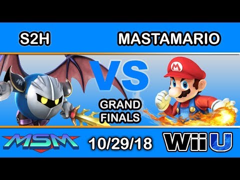 MSM 164 - S2H (Meta Knight) Vs. MastaMario (Mario) Grand Finals - Smash 4