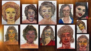 Serial Killer Sketches Alleged Victims From Memory